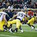 Michigan quarterback Devin Gardner looks to pass during the spring football game on Saturday, April 13. AnnArbor.com I Daniel Brenner